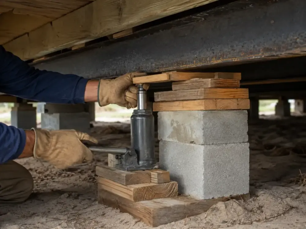 Mobile Home Leveling in Charleston, SC